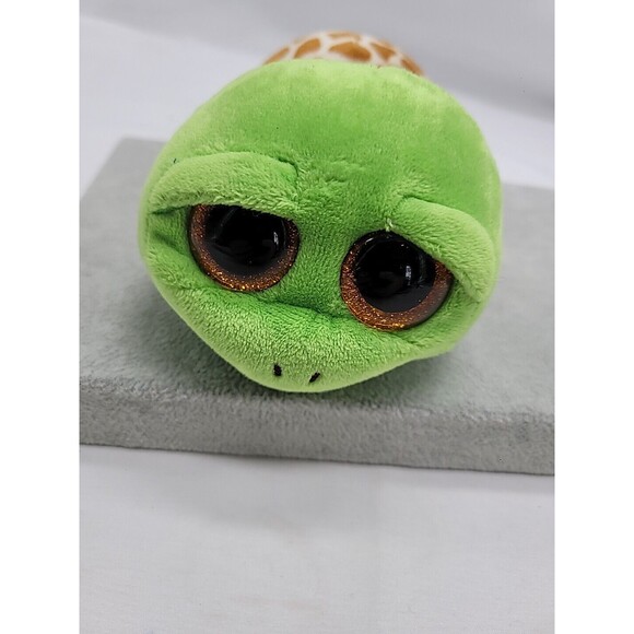 TY Beanie Boos Zippy 6" Sea Turtle Plush Stuffed Animal Glitter Eyes Toy - Picture 10 of 14